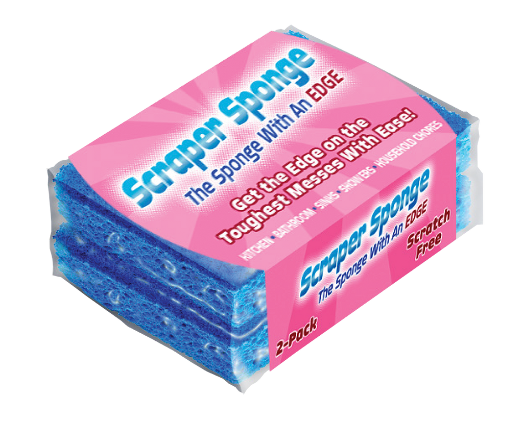 Scraper Sponger 2-Pack